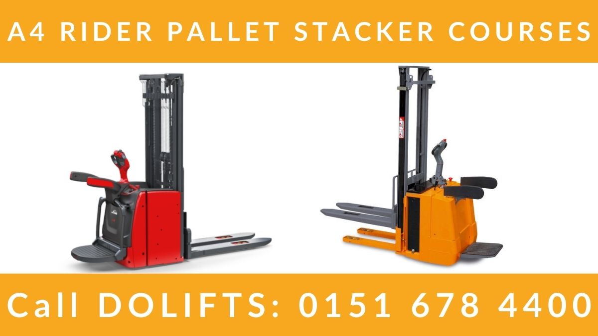 A4 Rider Pallet Stacker Training Courses