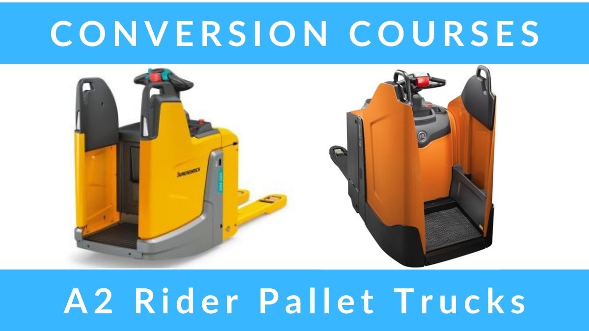 RTITB A2 Rider Pallet Truck Conversion Courses