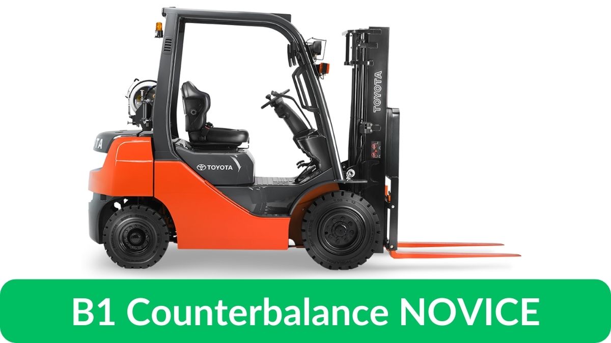 RTITB B1 Counterbalance Forklift Novice Courses in Wirral
