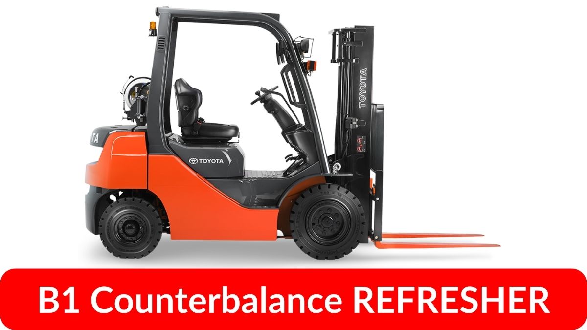 RTITB B1 Counterbalance Forklift Refresher Courses in Wirral