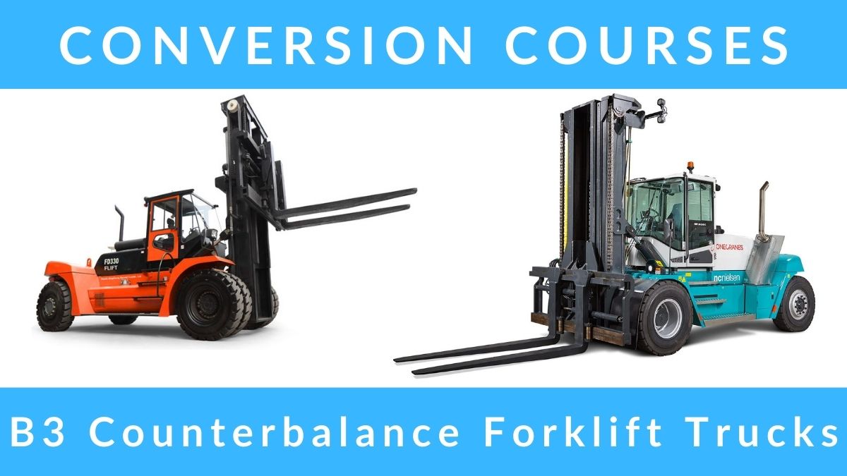 RTITB B3 Counterbalance Forklift Conversion Courses