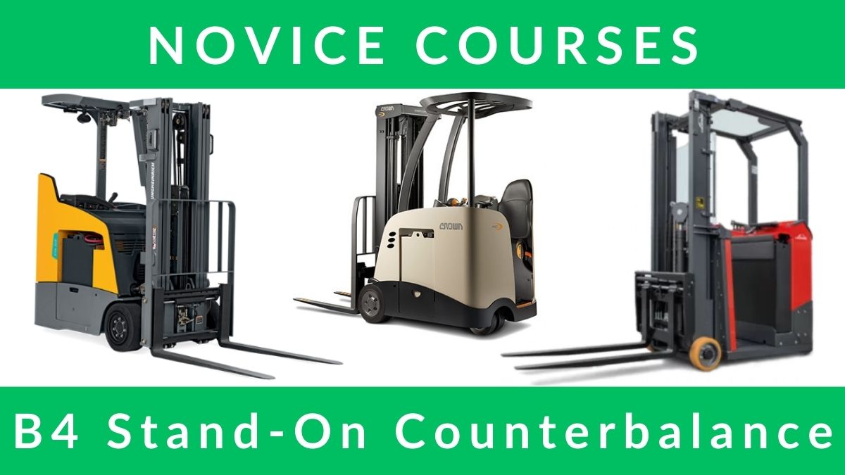 RTITB B4 Stand On Counterbalance Forklift Novice Courses
