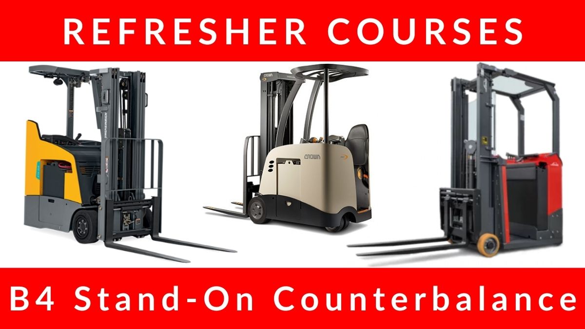 RTITB B4 Stand On Counterbalance Forklift Refresher Courses