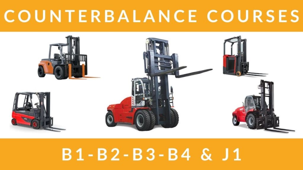 RTITB Counterbalance Forklift Courses B1 B2 B3 B4 J1