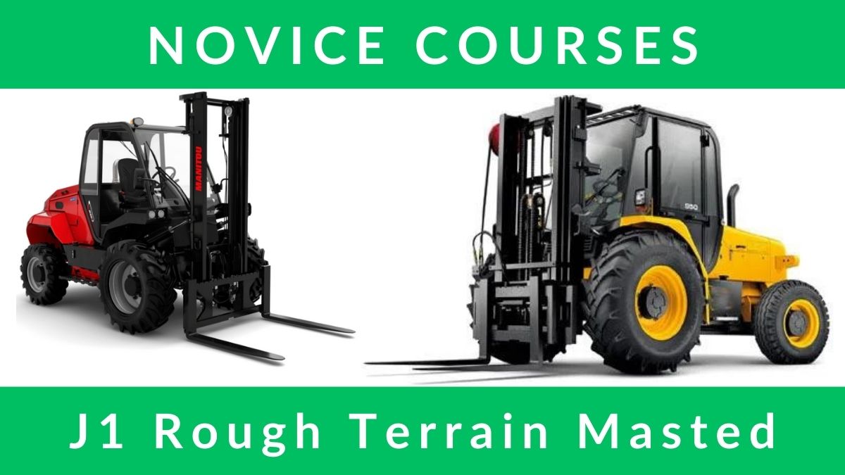 RTITB J1 Rough Terrain Masted Counterbalance Forklift Novice Courses