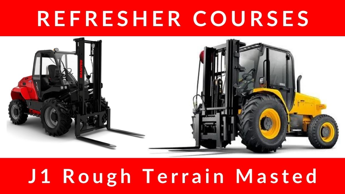 RTITB J1 Rough Terrain Masted Counterbalance Forklift Refresher Courses