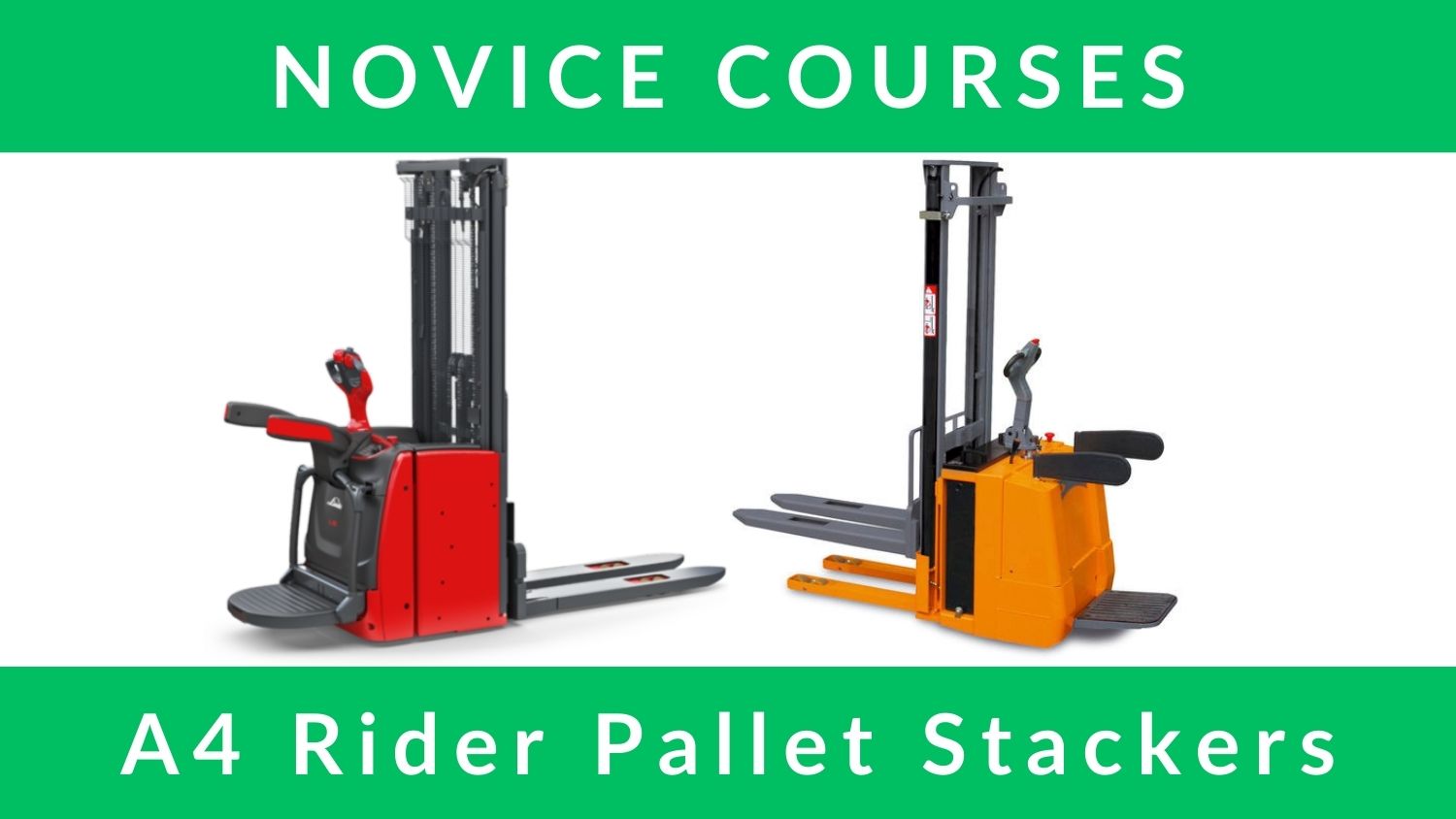 RTITB Rider Pallet Stacker Novice Courses