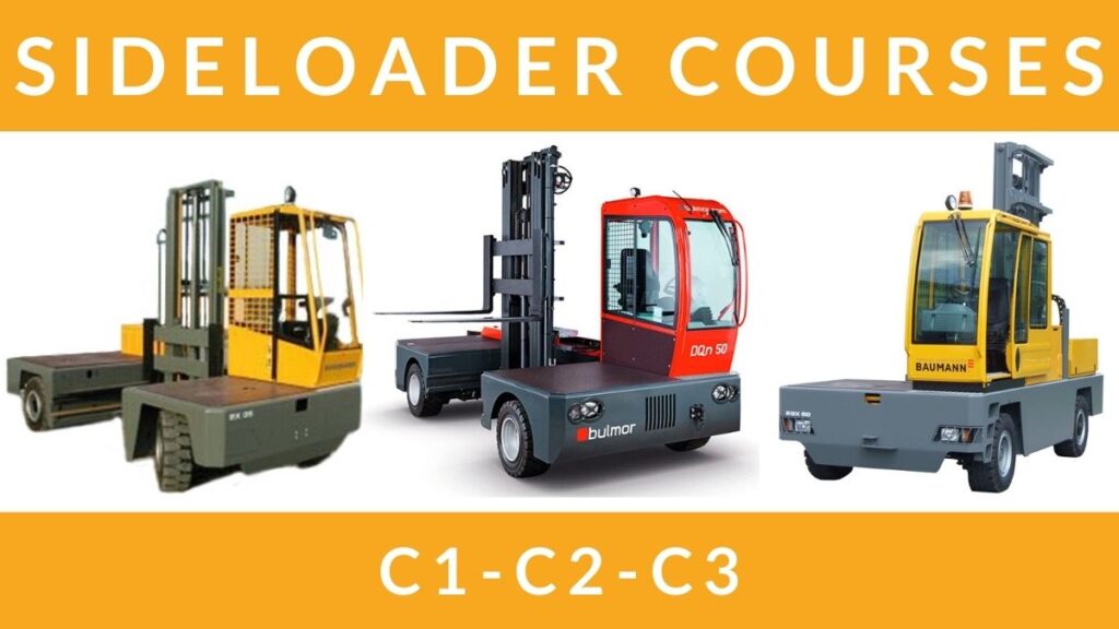 RTITB Sideloader Lift Truck Courses C1 C2 C3