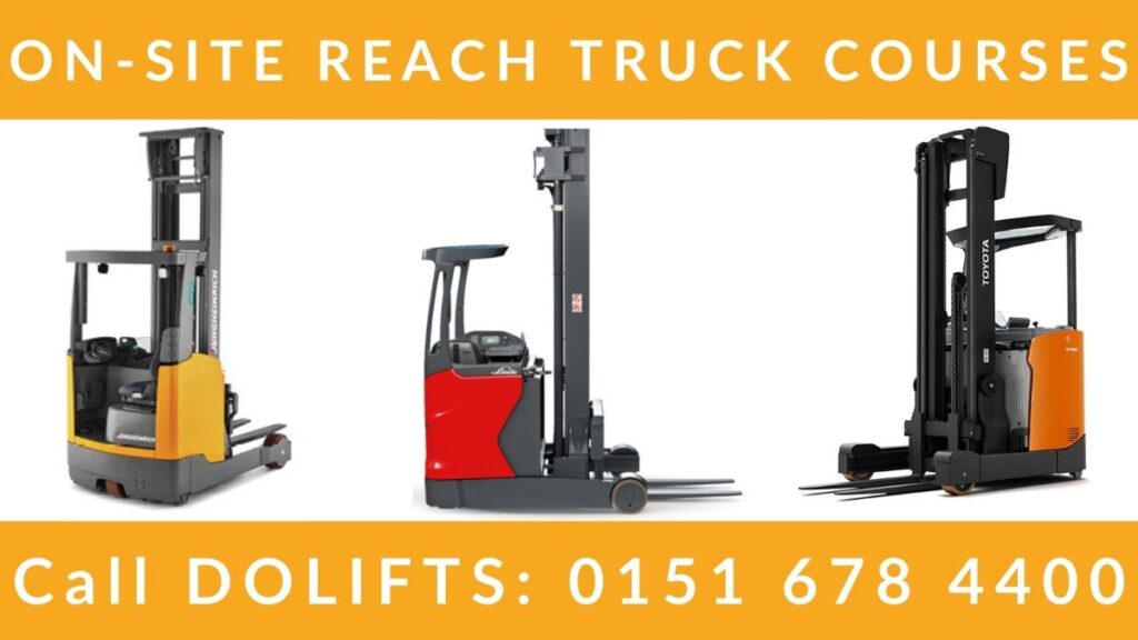 On Site Reach Truck Training Courses in Wirral, Liverpool, Merseyside, North West