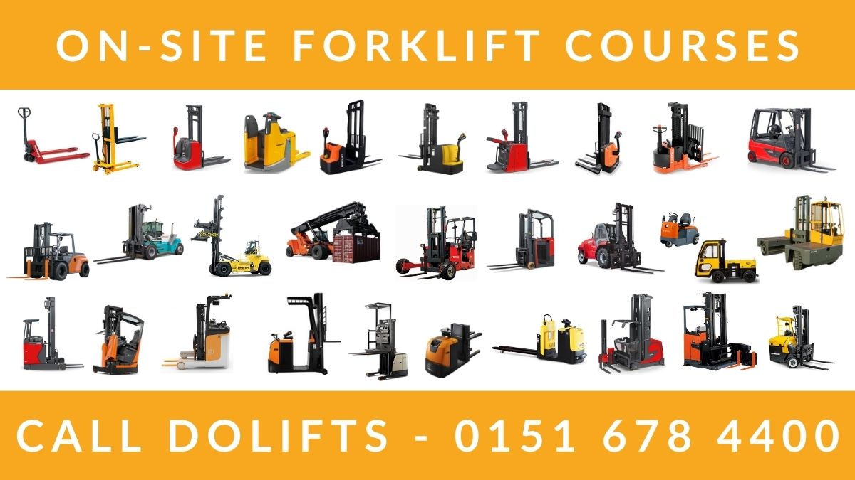 Onsite Forklift Truck Training Courses in Wirral, Liverpool, Merseyside, North West England
