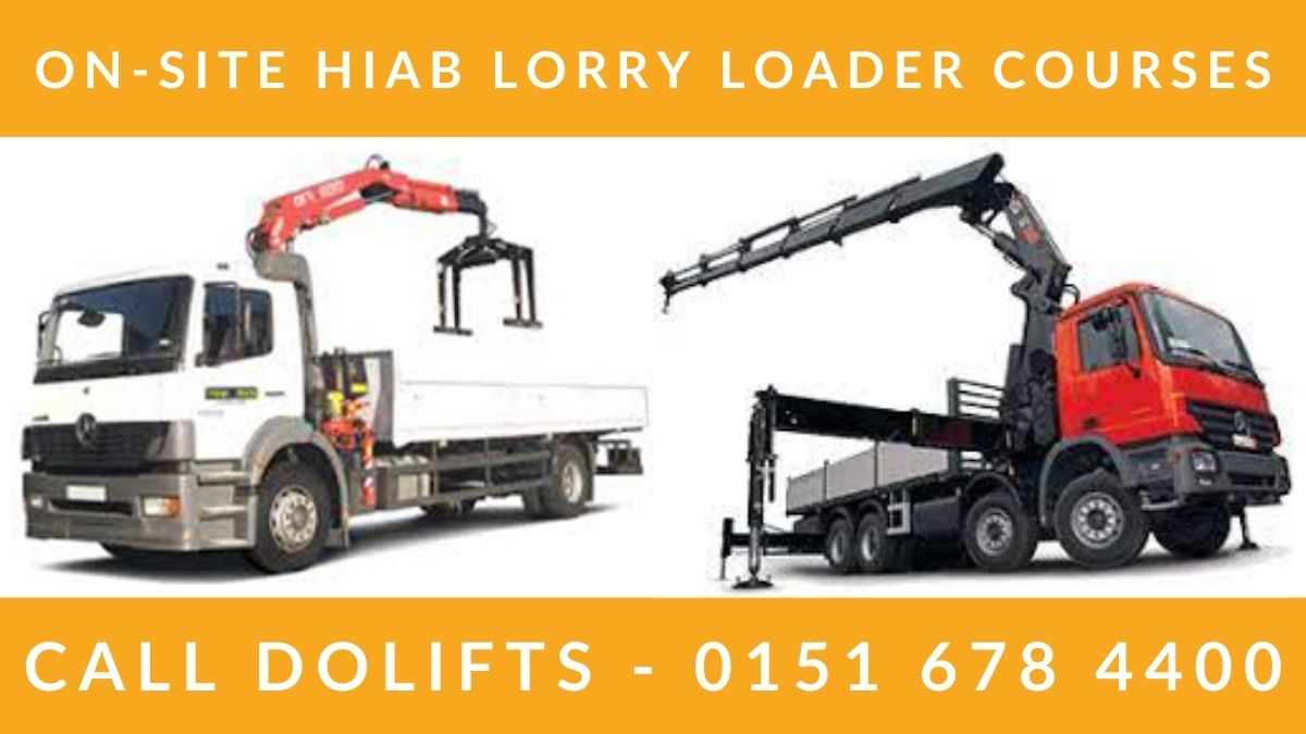 Onsite HIAB Lorry Loader Training Courses in North West England