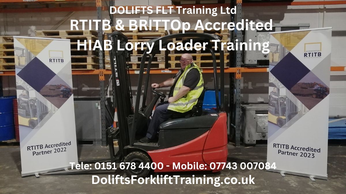 RTITB BRITTOp Accredited HIAB Lorry Loader Crane Training in UK