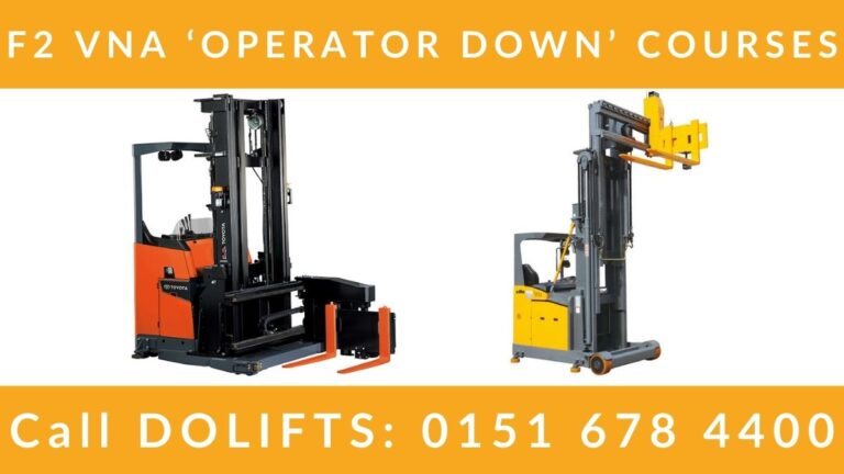 Vna Machine Operator F2 Very Narrow Aisle VNA Lift Truck Courses | Dolifts Forklift Training ...