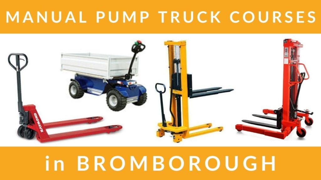 RTITB Manual Pump Truck Training Courses in Bromborough