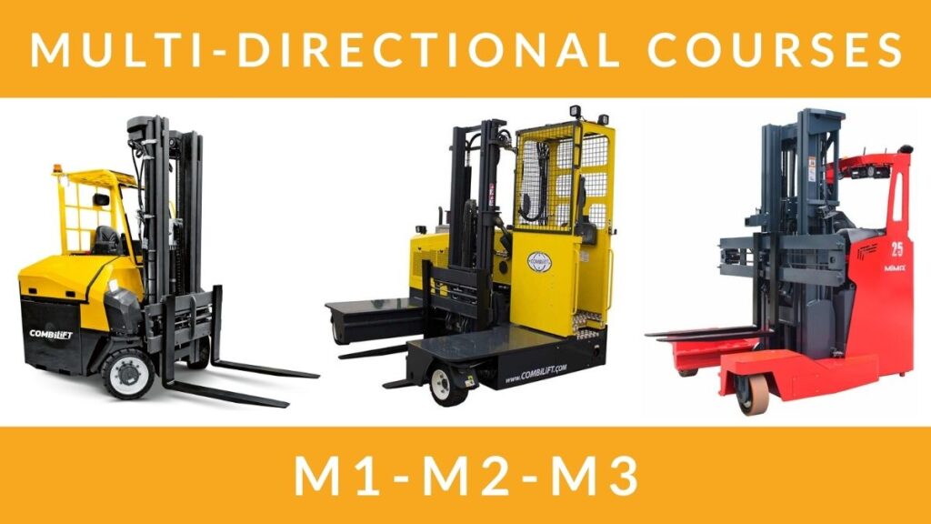 RTITB Multi-Directional Forklift Courses M1 M2 M3