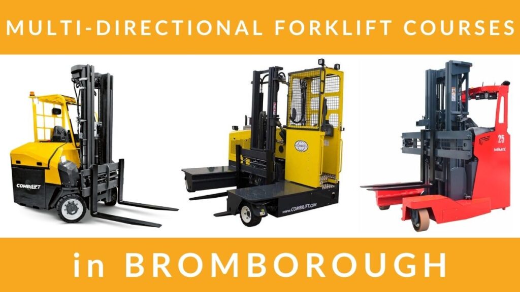 RTITB Multi Directional Forklift Training Courses in Bromborough