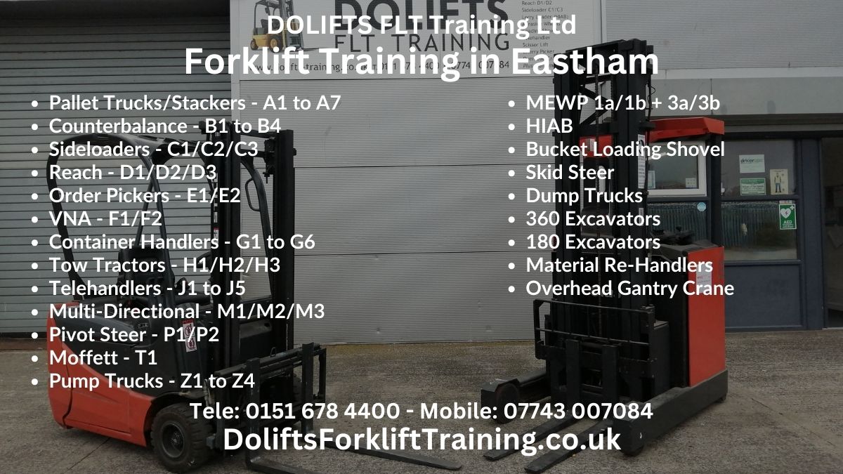 DOLIFTS Forklift Training in Eastham Wirral