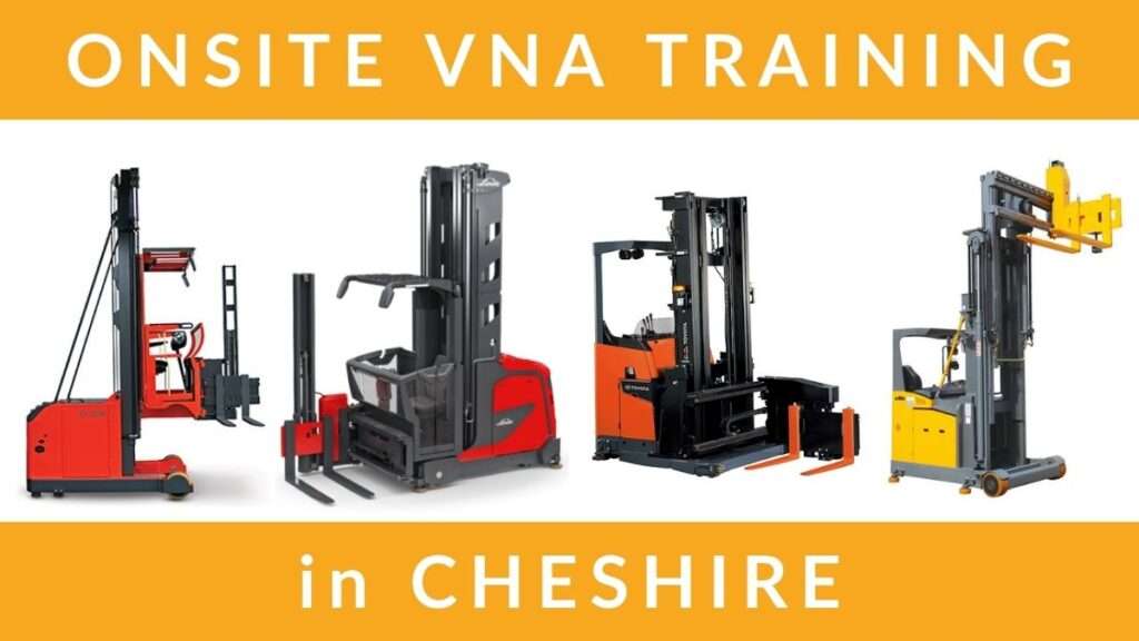Onsite VNA Very Narrow Aisle Forklift Training Courses in Cheshire