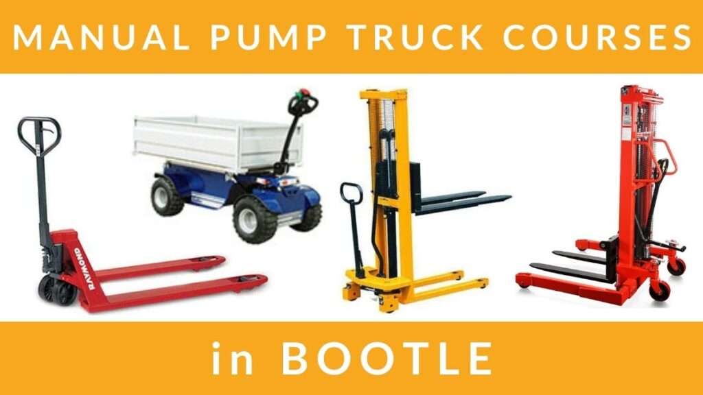 RTITB Manual Pump Truck Training Courses in Bootle