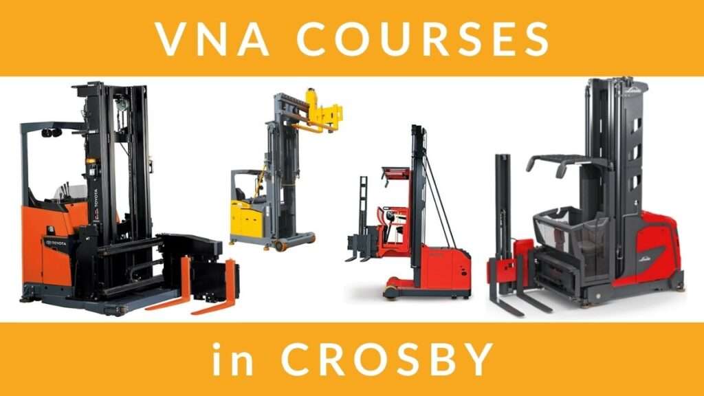 RTITB VNA Very Narrow Aisle Forklift Courses in Crosby