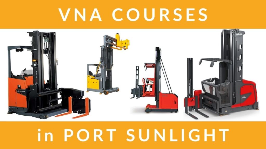 RTITB VNA Very Narrow Aisle Forklift Courses in Port Sunlight Wirral