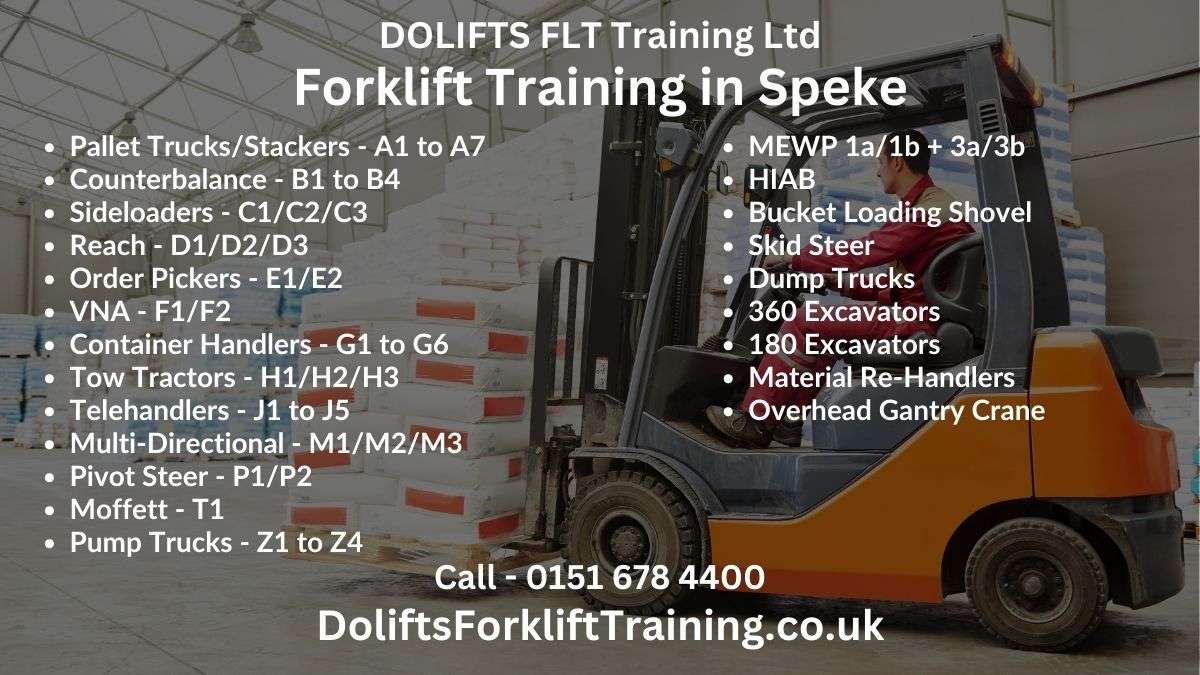 DOLIFTS Forklift Training in Speke