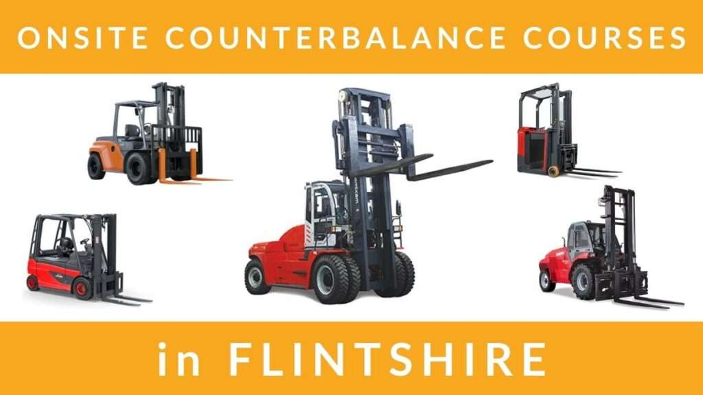 Onsite Counterbalance Forklift Training Courses in Flintshire RTITB
