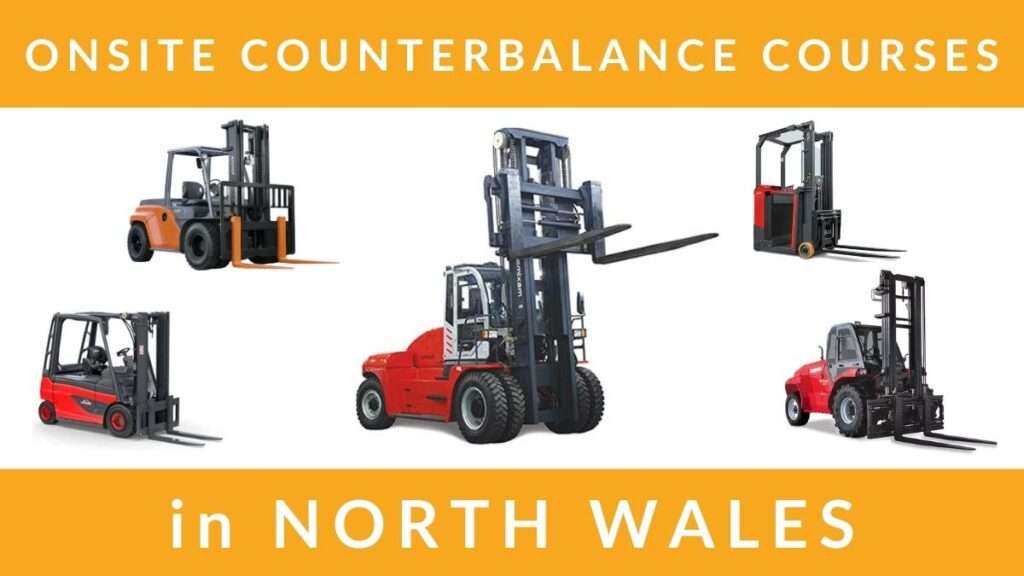 Onsite Counterbalance Forklift Training Courses in North Wales RTITB