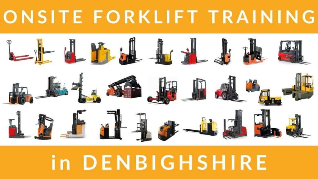 Onsite Forklift Training Courses in Denbighshire RTITB