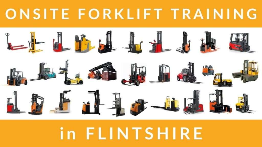 Onsite Forklift Training Courses in Flintshire RTITB