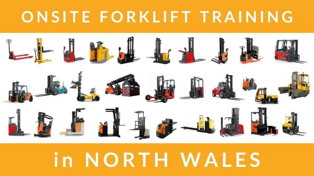 Onsite Forklift Training Courses in North Wales RTITB
