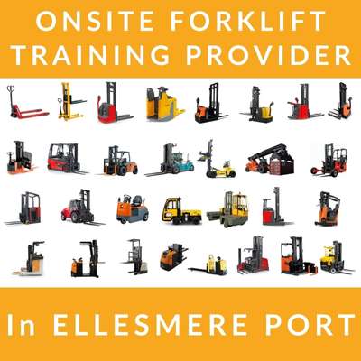 Onsite Forklift Training Provider in Ellesmere Port sgs