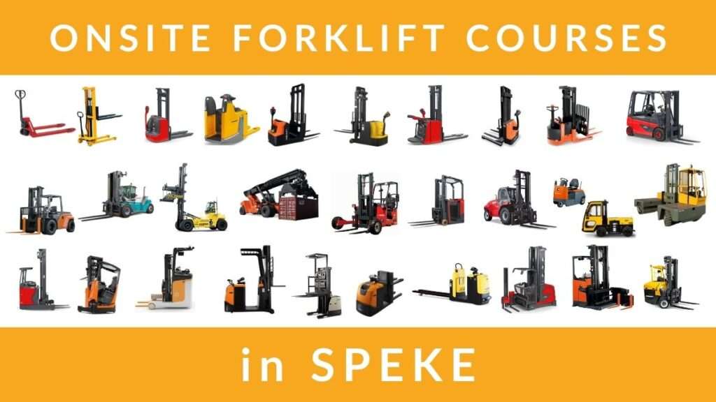 Onsite Forklift Training in Speke