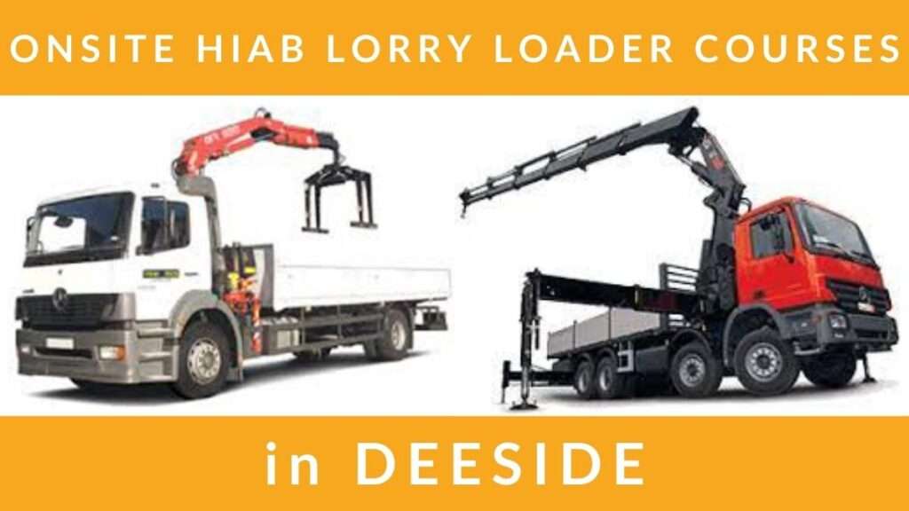 Onsite HIAB Lorry Loader Training Courses in Deeside RTITB