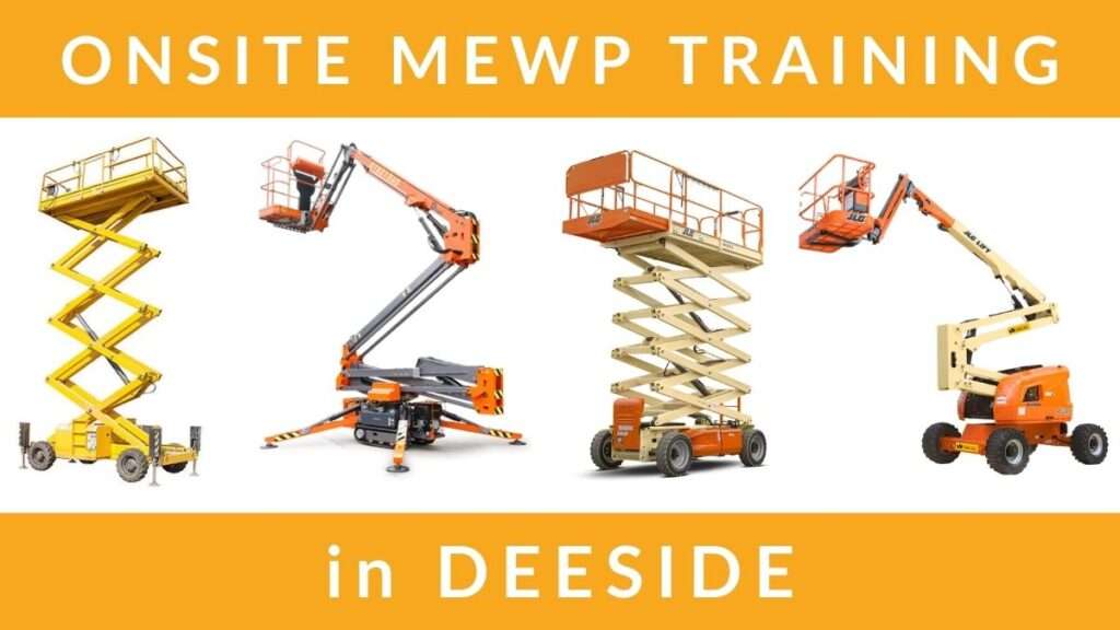 Onsite MEWP Scissor Lift Cherry Picker Operator Training Courses in Deeside RTITB