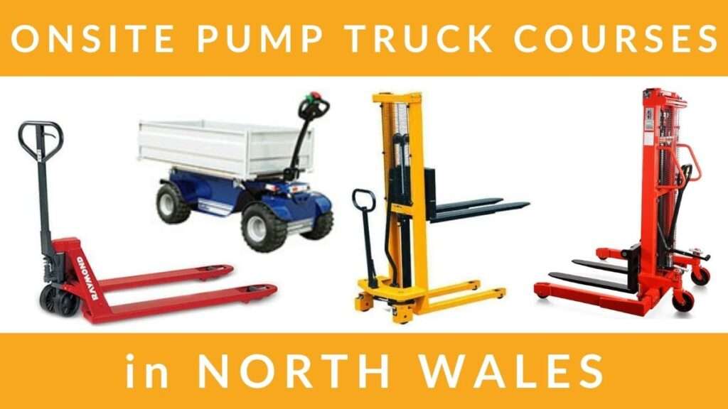 Onsite Manual Pump Truck Training Courses in North Wales RTITB