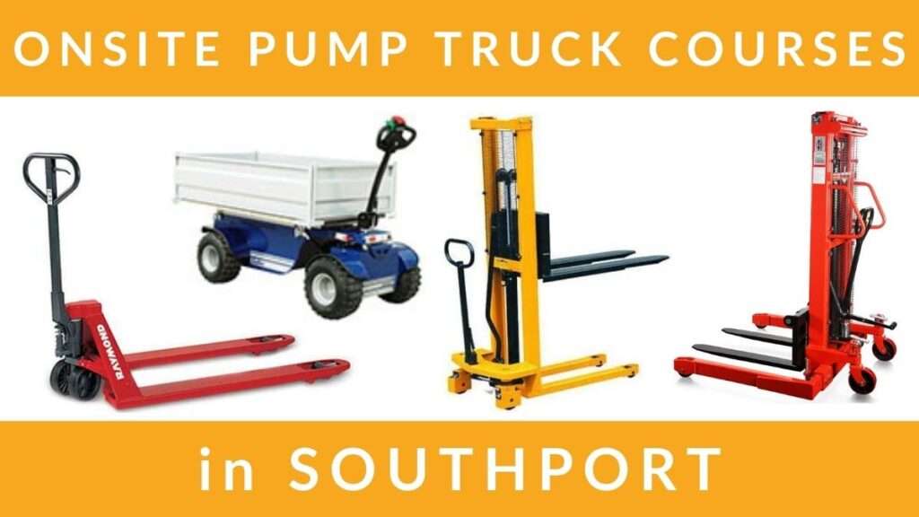 Onsite Manual Pump Truck Training Courses in Southport RTITB