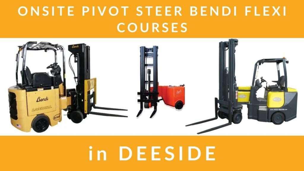 Onsite Pivot Steer Bendi Flexi FLT Truck Training Courses in Deeside RTITB