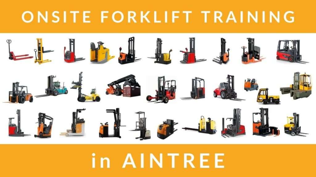 Onsite RTITB Forklift Training Courses in AINTREE