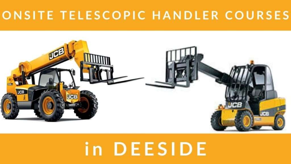 Onsite Telescopic Material Handler Telehandler Training Courses in Deeside RTITB
