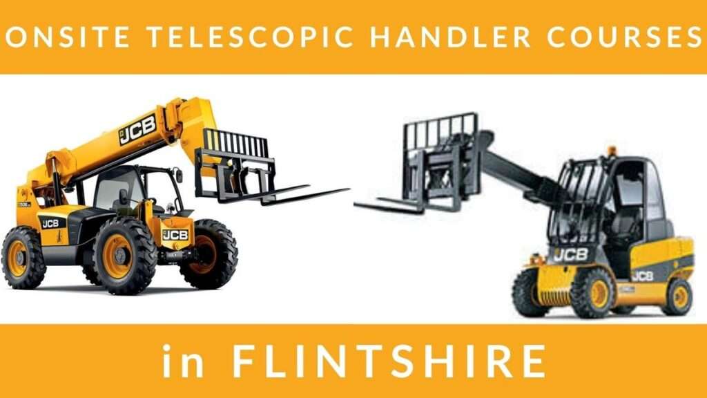 Onsite Telescopic Material Handler Telehandler Training Courses in Flintshire RTITB